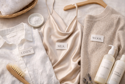 How to Care for Linen, Silk, and Wool: A Simple Guide to Long-Lasting Clothing