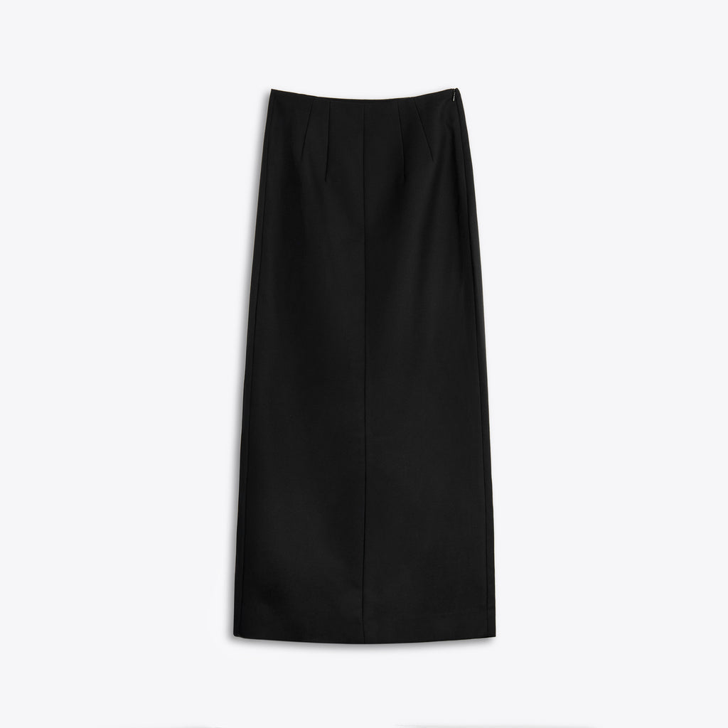 Black skirt on a white background