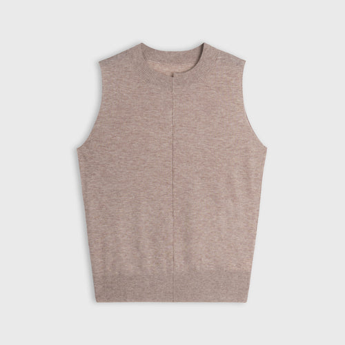 Arde Sleeveless Wool Blend Knit Top