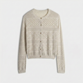 Aura Pointelle Cardigan