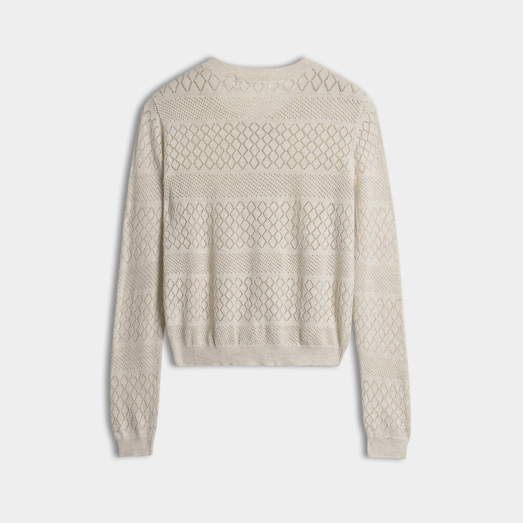 Aura Pointelle Cardigan