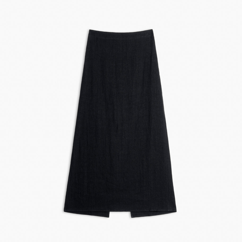 Linea Linen Column Skirt