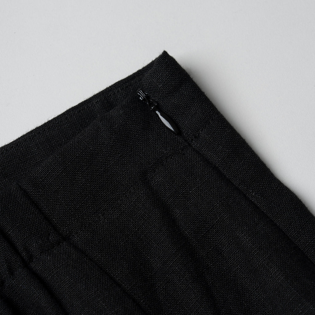 Linea Linen Column Skirt