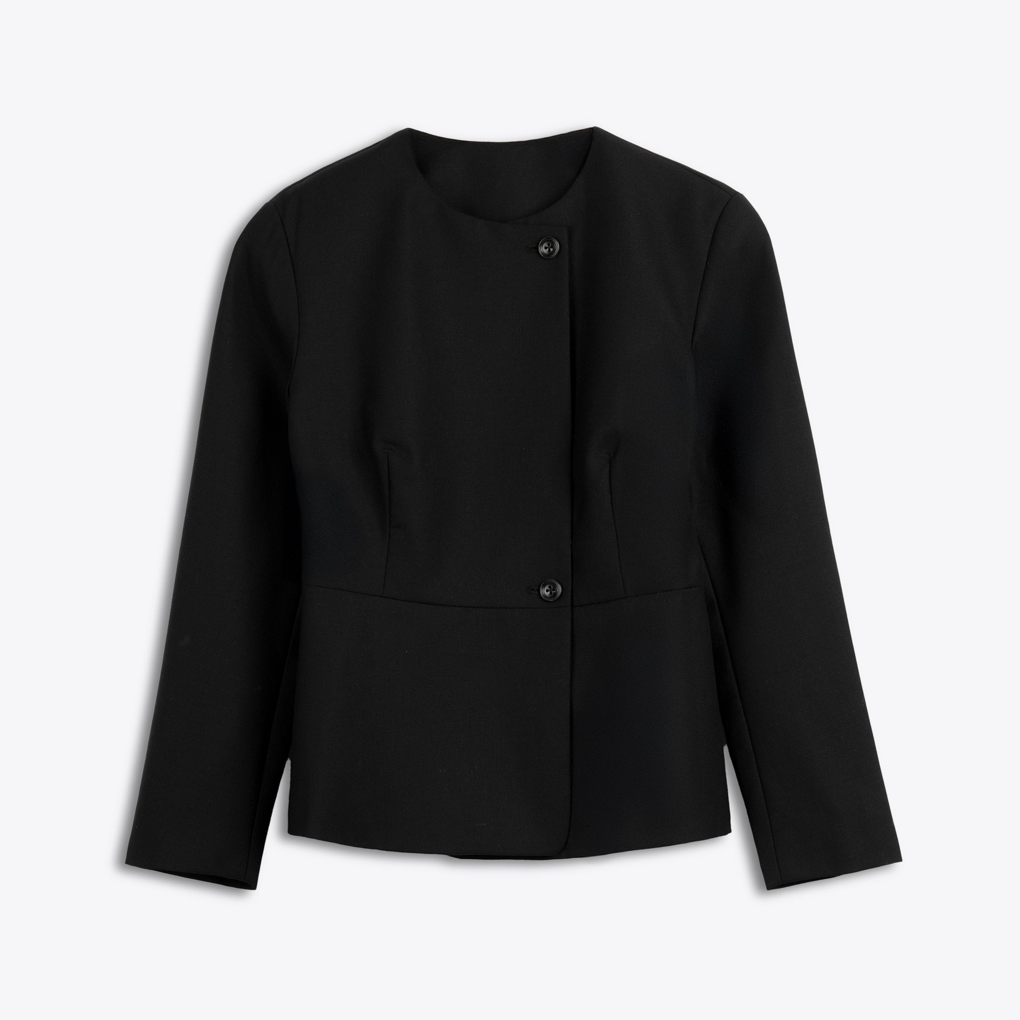 The Atelier Collarless Jacket