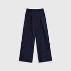 Caelis Linen-Hemp Pleated Trouser