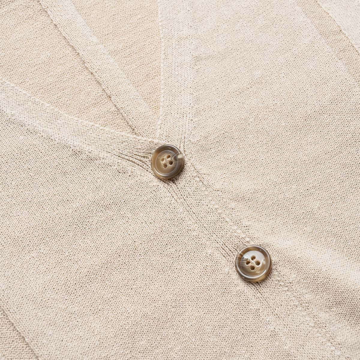 Calais Linen Cotton Blend Buttoned Vest
