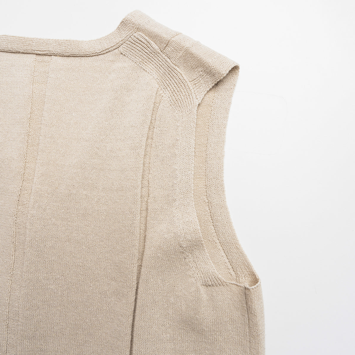 Calais Linen Cotton Blend Buttoned Vest