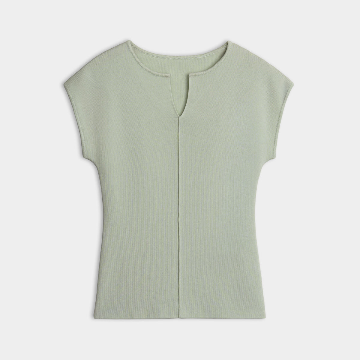 Celeste Split-Neck Knit Top