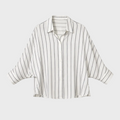 Linea 100% Silk Stripe Shirt