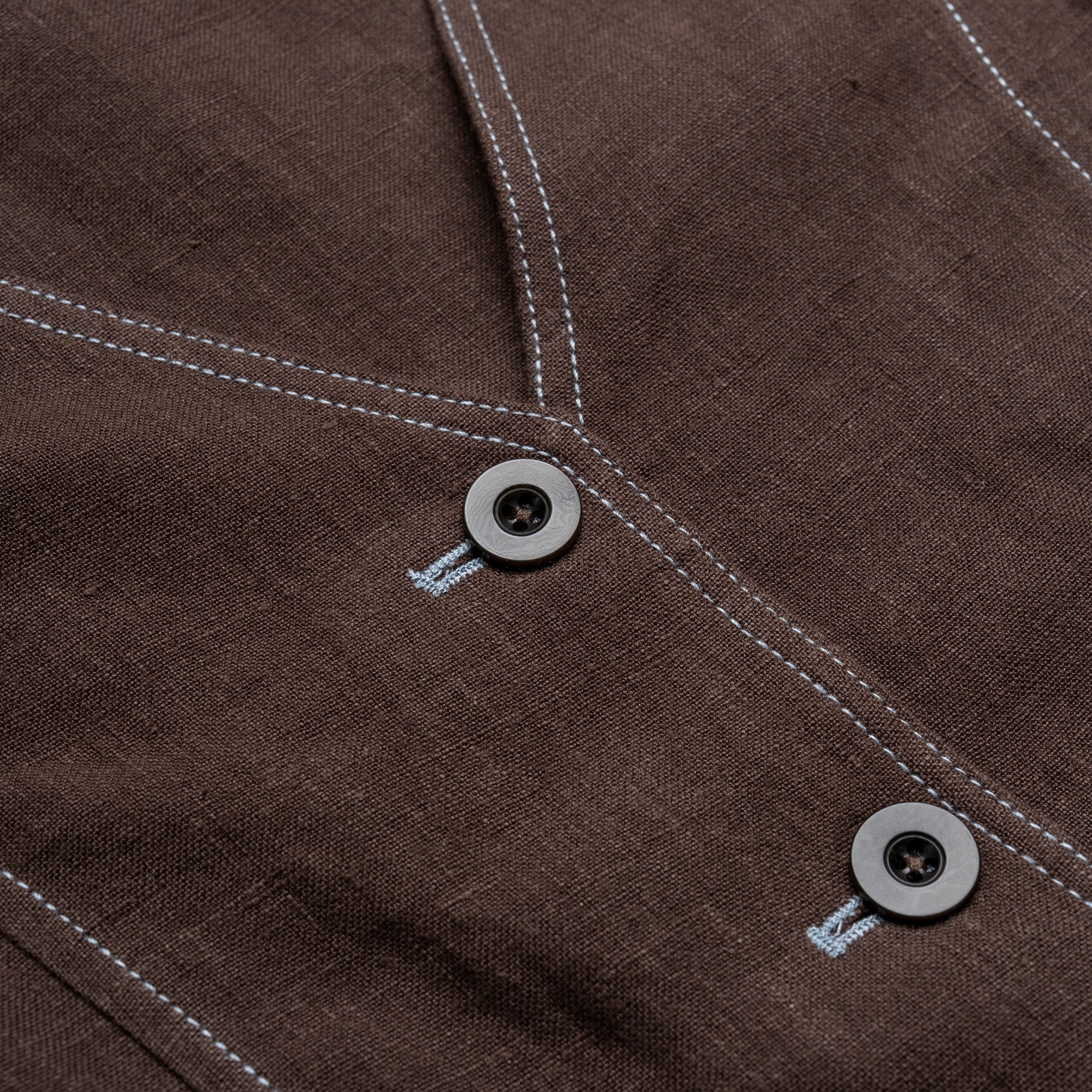 Élan Linen Belted Dress