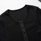 The Maven Heavy Rib Henley Tee