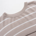 Soft Horizon Stripe Knit Top