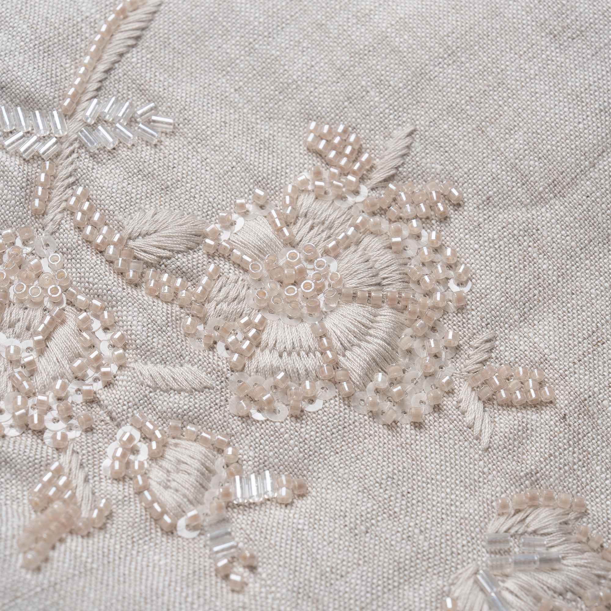 Éclat Beaded Linen Vest