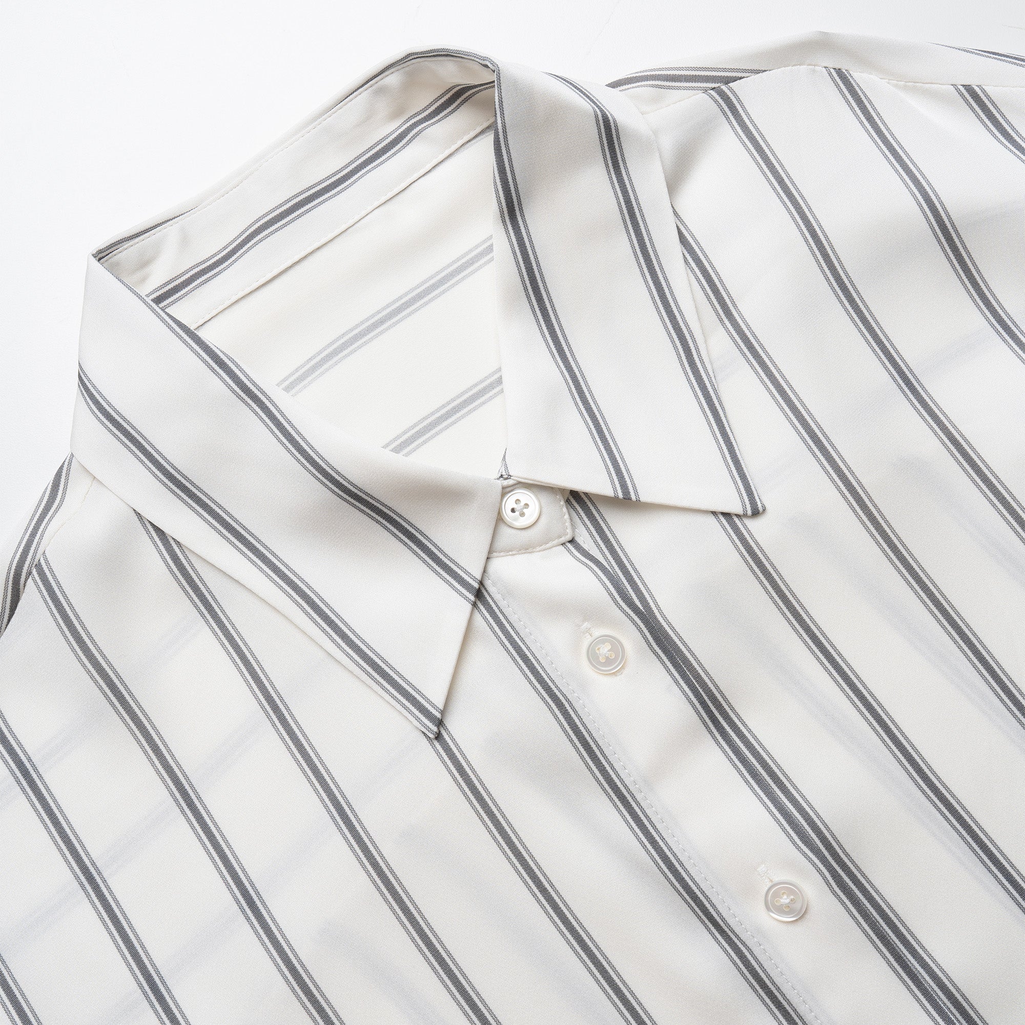 Linea 100% Silk Stripe Shirt