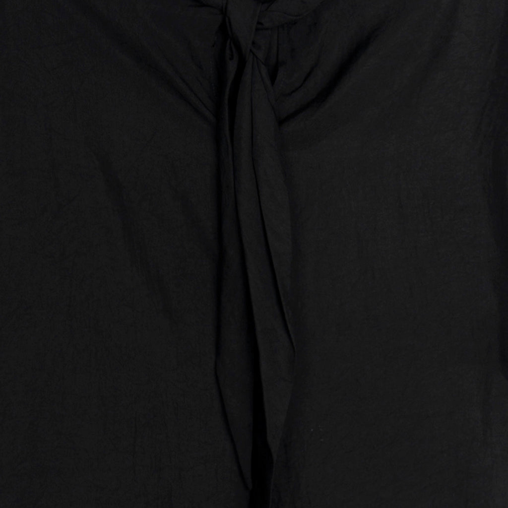 Elowen Acetate Soft-Tie Blouse