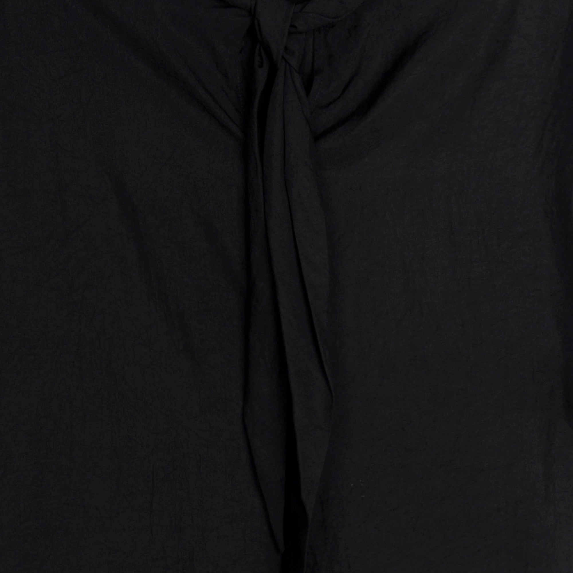 Elowen Acetate Soft-Tie Blouse