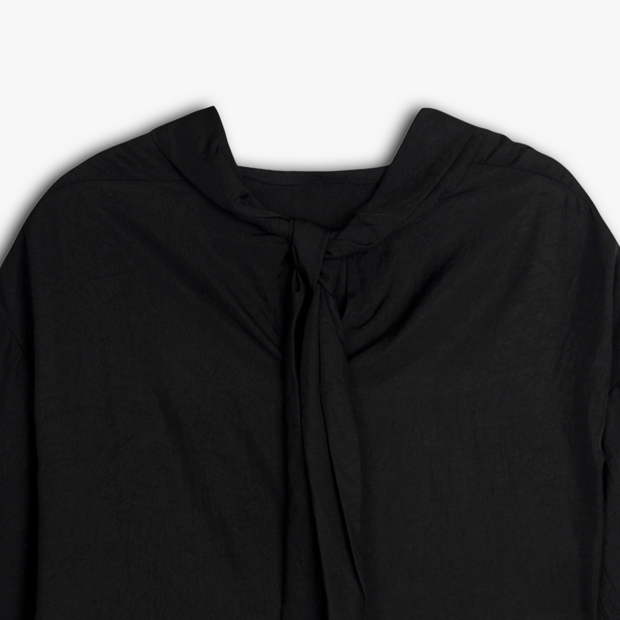 Elowen Acetate Soft-Tie Blouse