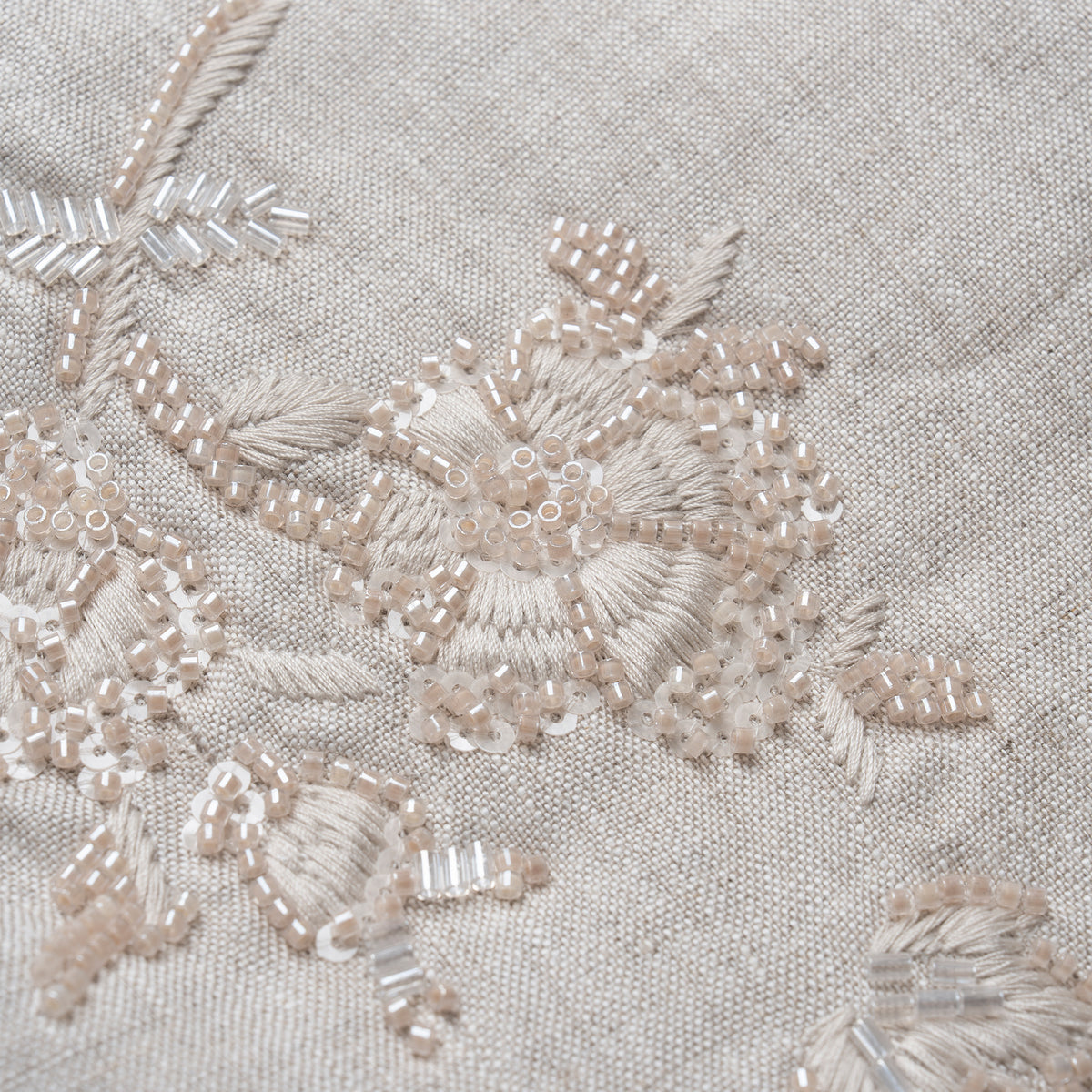 Éclat Beaded Linen Vest