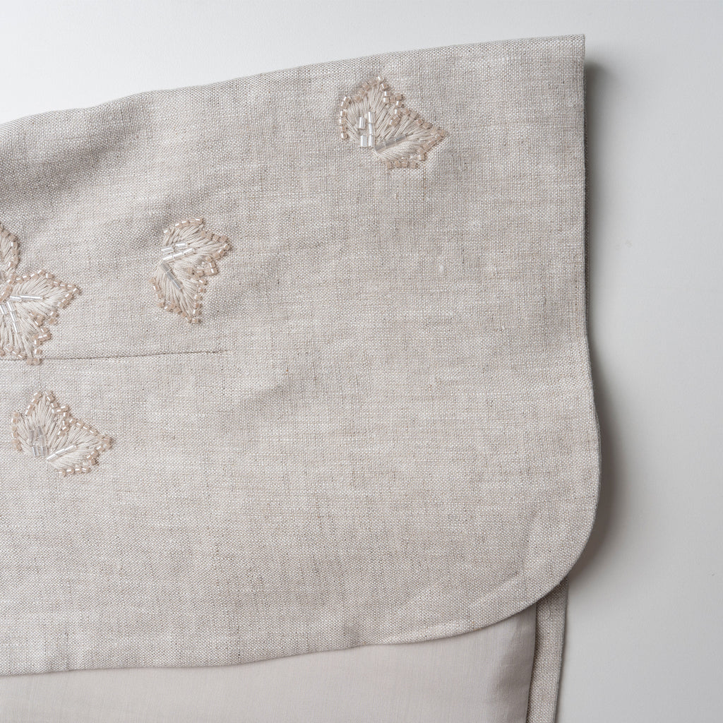 Éclat Beaded Linen Vest