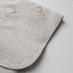 Éclat Beaded Linen Vest