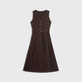 Élan Linen Belted Dress