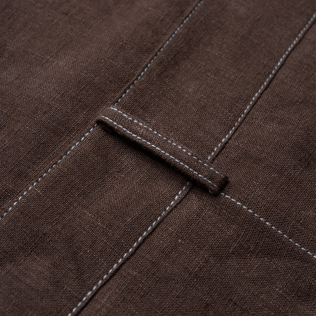 Élan Linen Belted Dress
