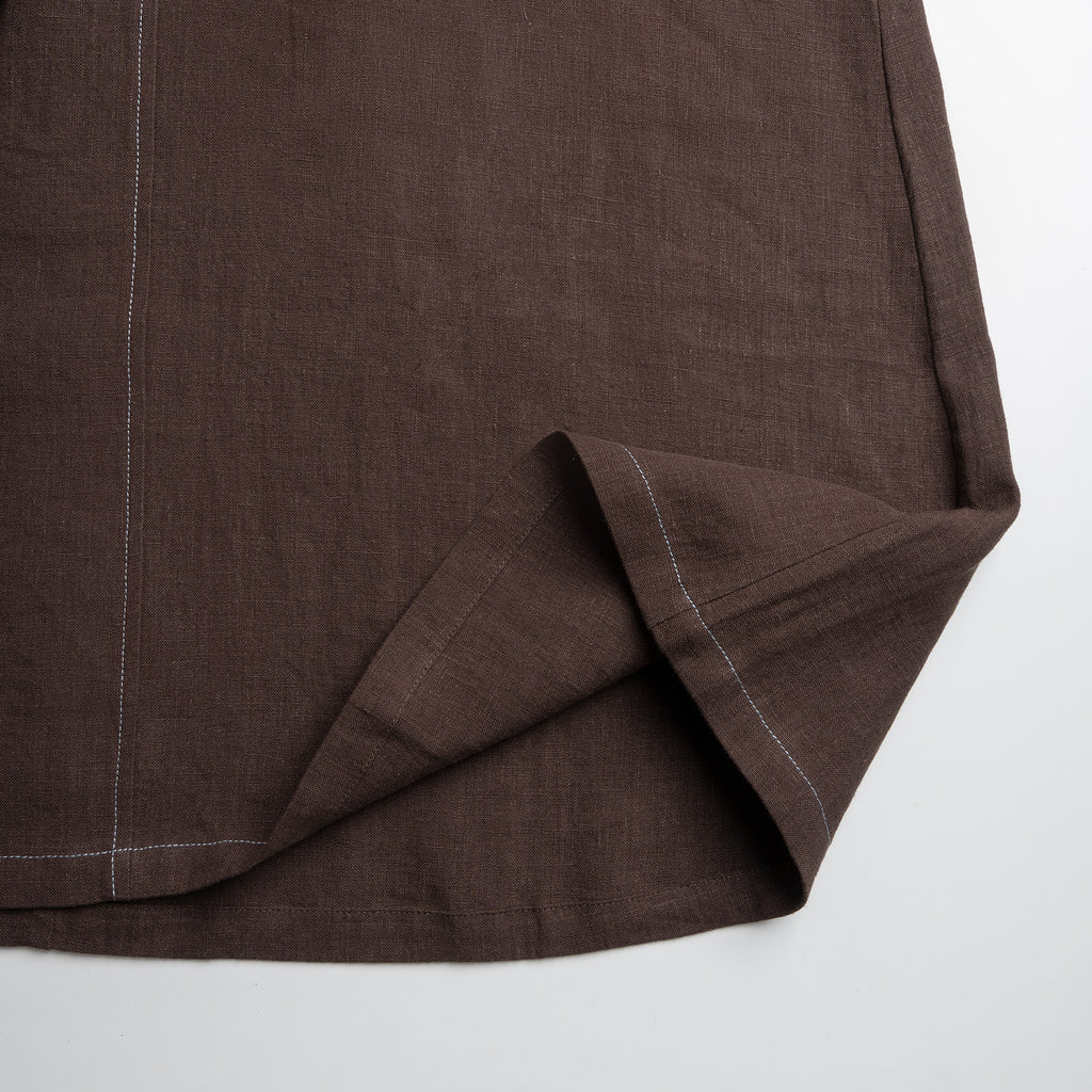Élan Linen Belted Dress