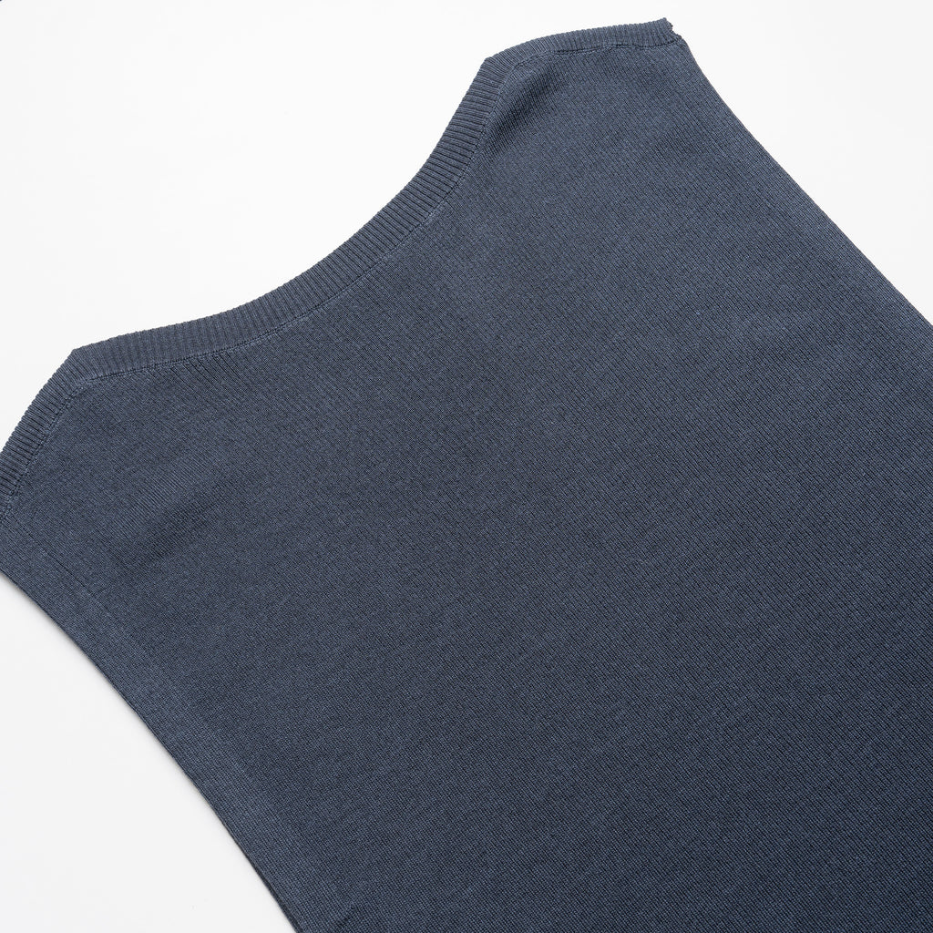 Eliose Beaded Wool-Silk Sleeveless Knit Top