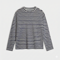 Rivage Striped Long-Sleeve Top