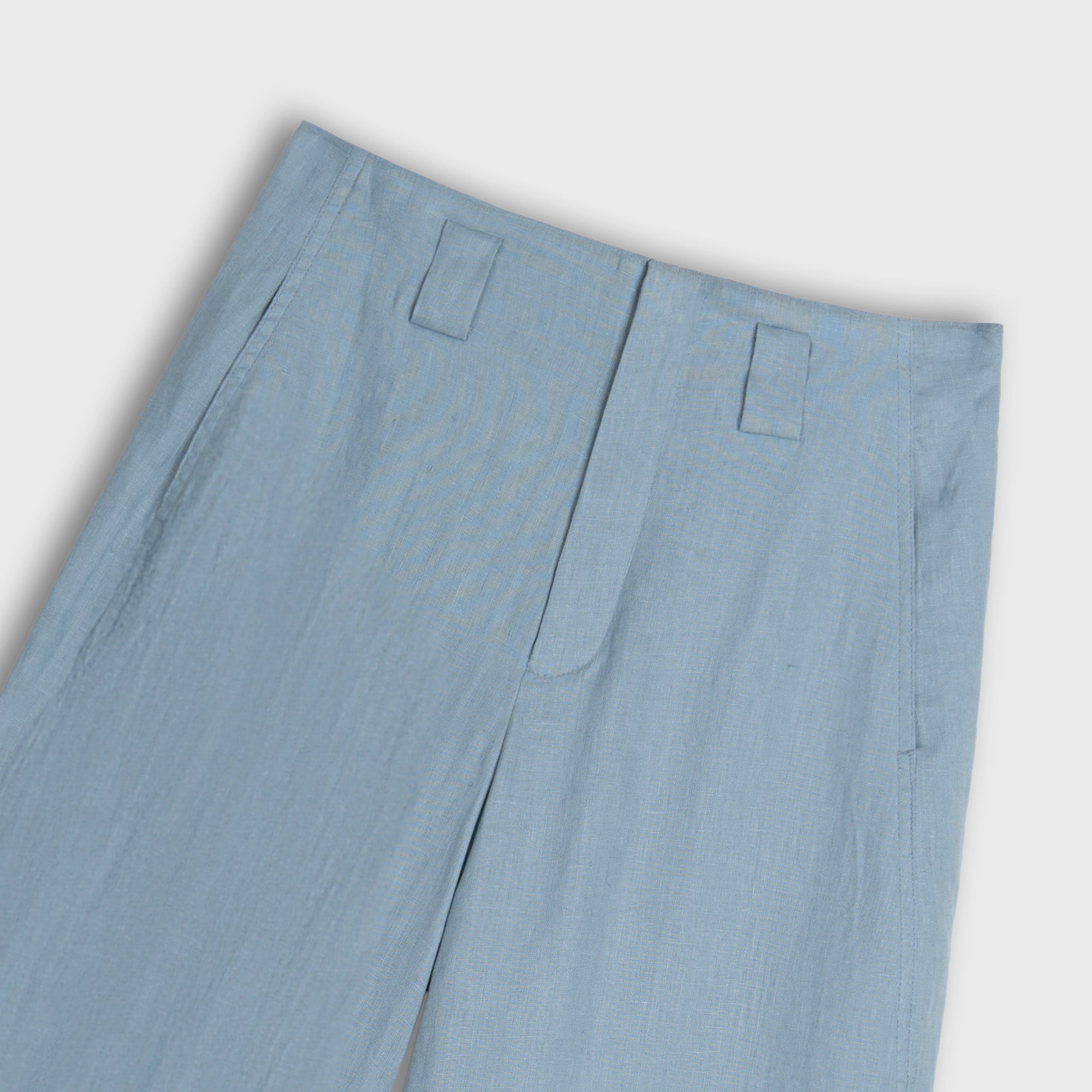 The Aria Linen Wide-Leg Trouser