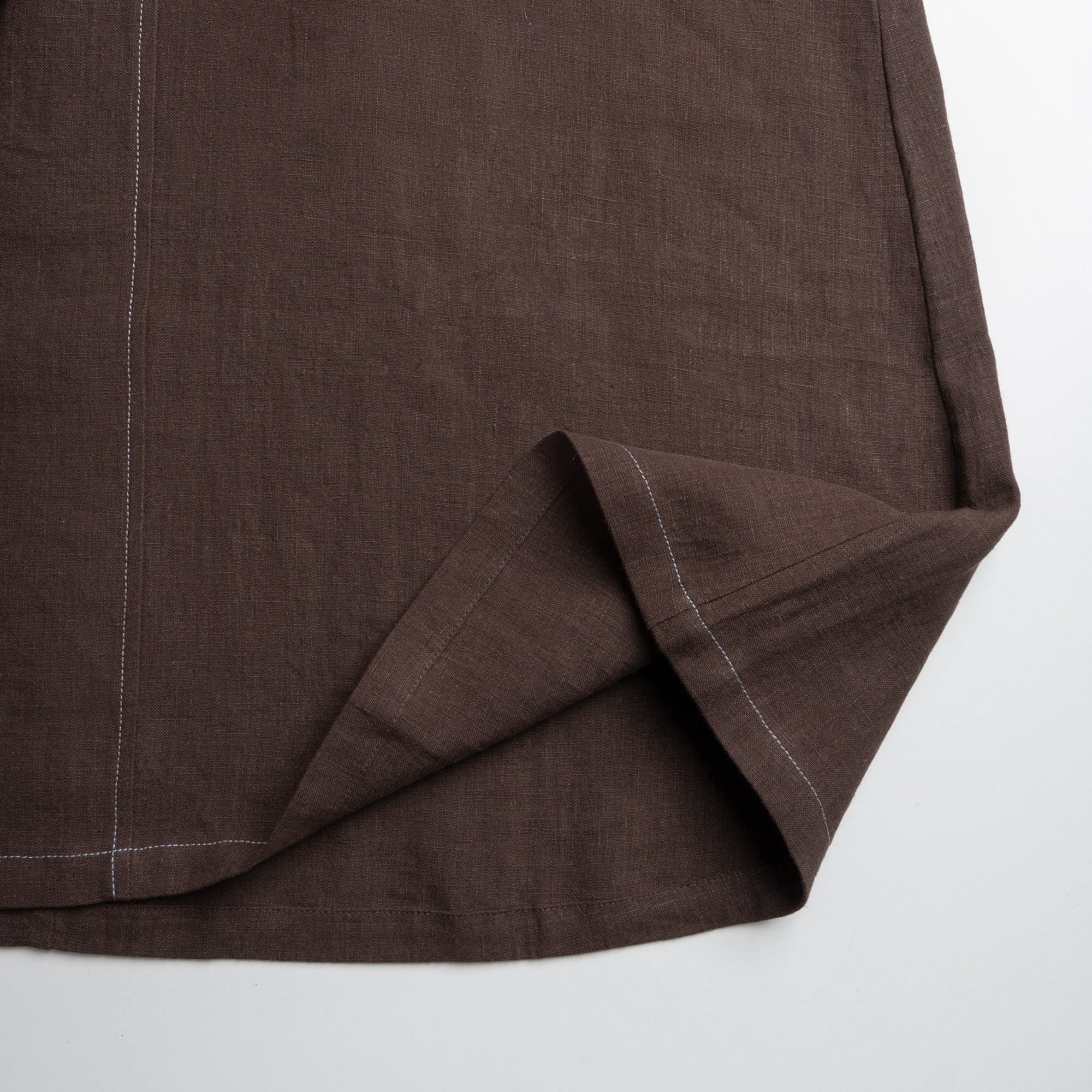 Élan Linen Belted Dress