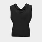 The Selene Acetate Drape Tie-Top