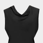 The Selene Acetate Drape Tie-Top