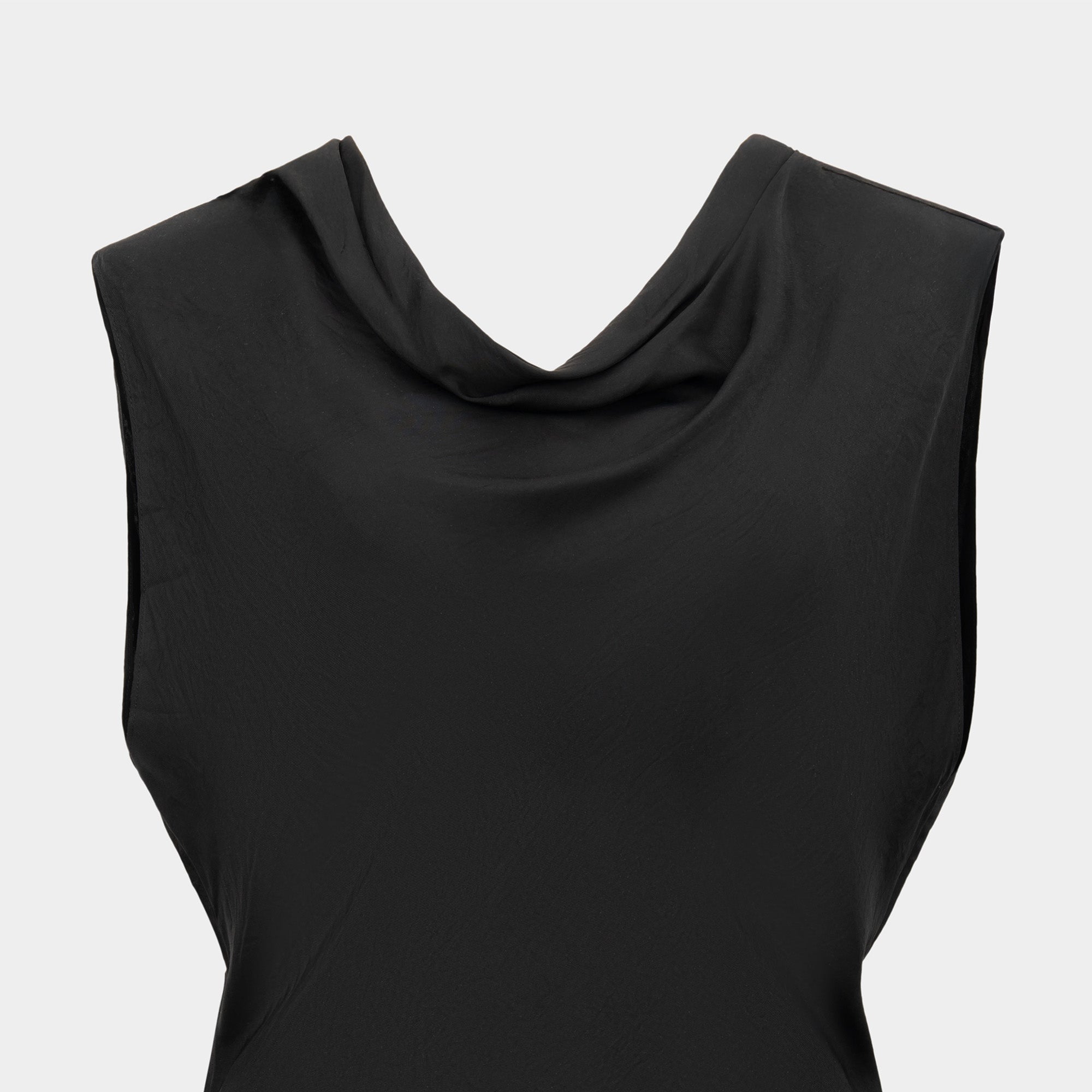 The Selene Acetate Drape Tie-Top