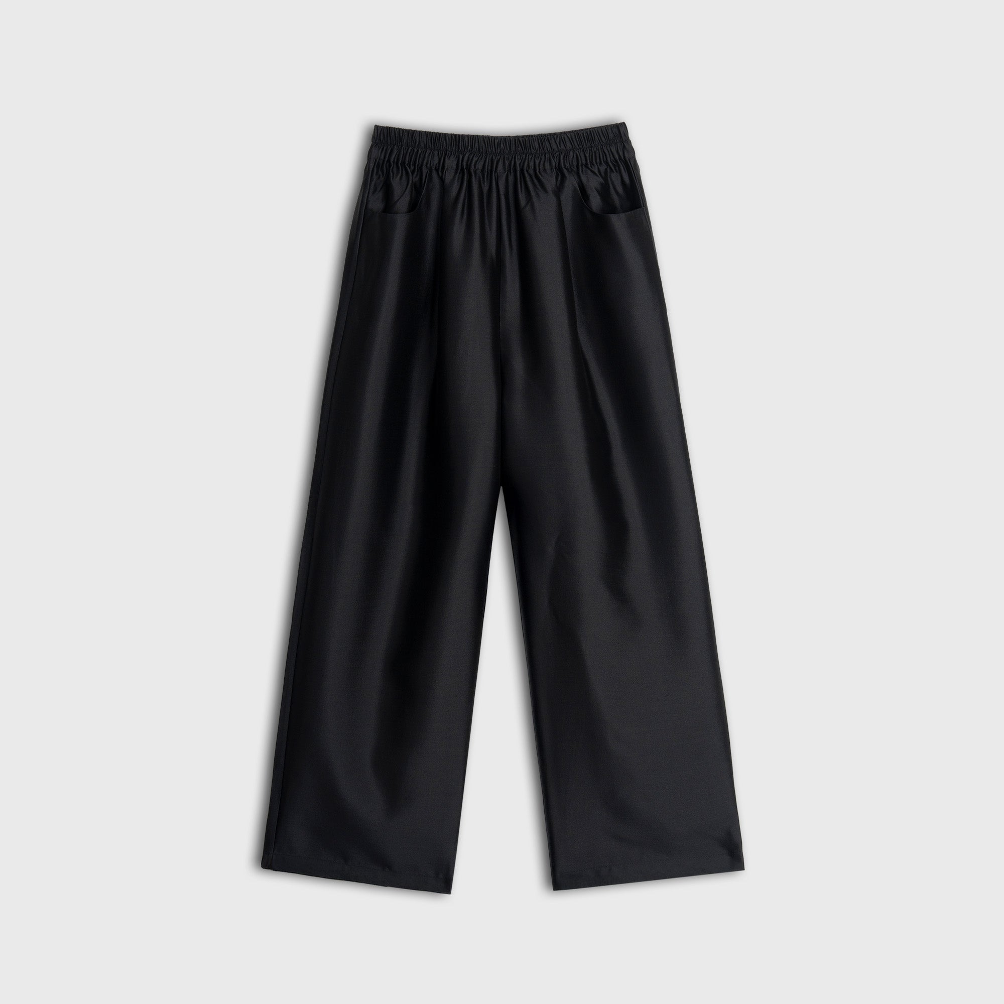 Maison Ease Silk-Blend Trousers