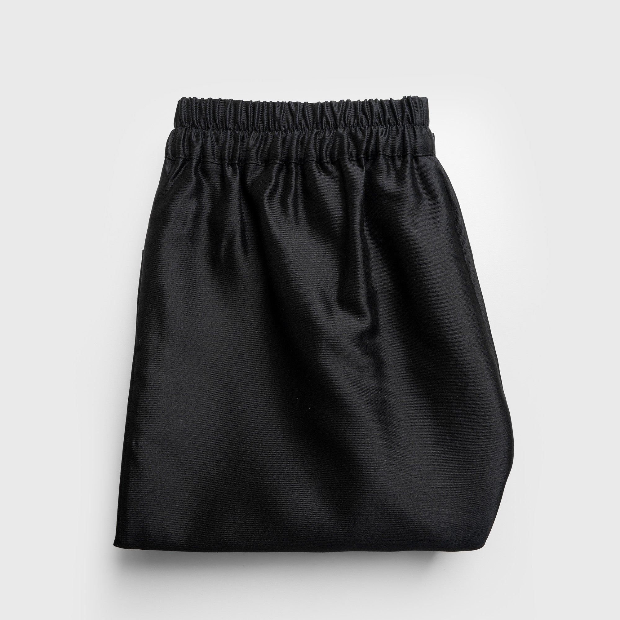 Maison Ease Silk-Blend Trousers