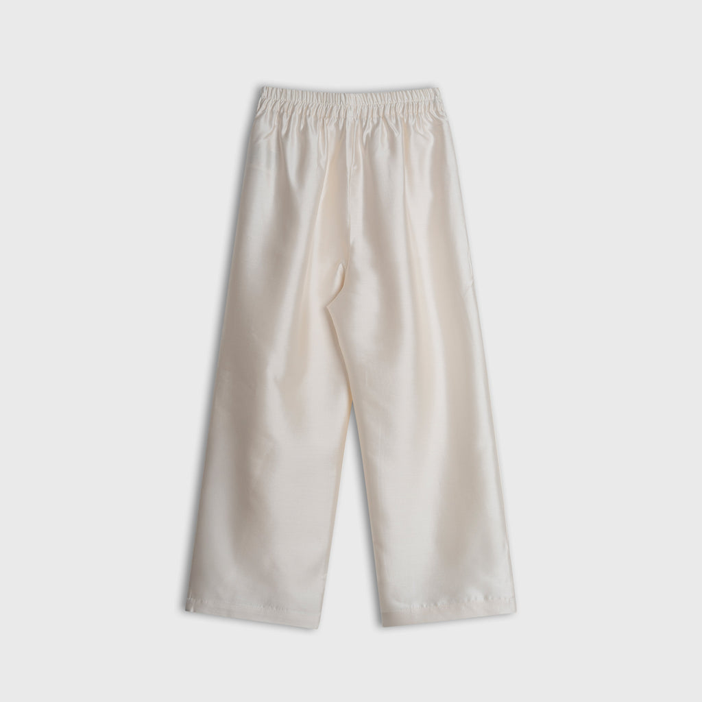 Maison Ease Silk-Blend Trousers