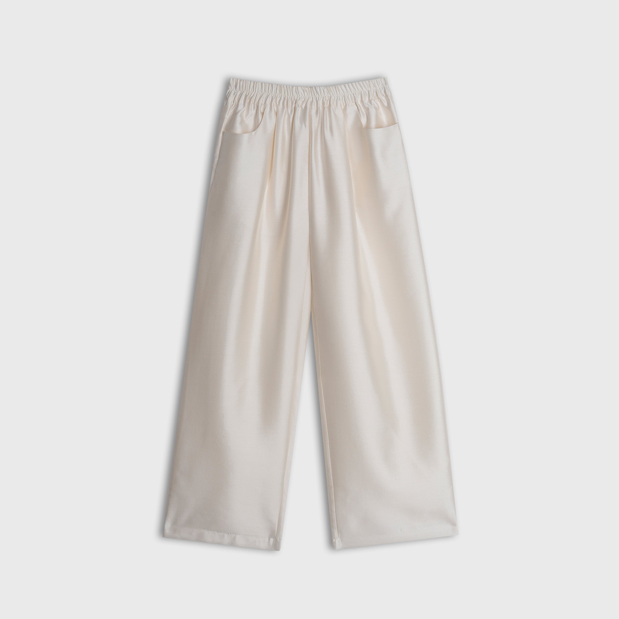 Maison Ease Silk-Blend Trousers
