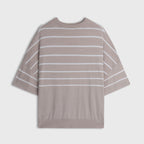 Soft Horizon Stripe Knit Top