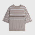 Soft Horizon Stripe Knit Top