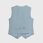 The Aria Linen Vest