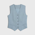 The Aria Linen Vest