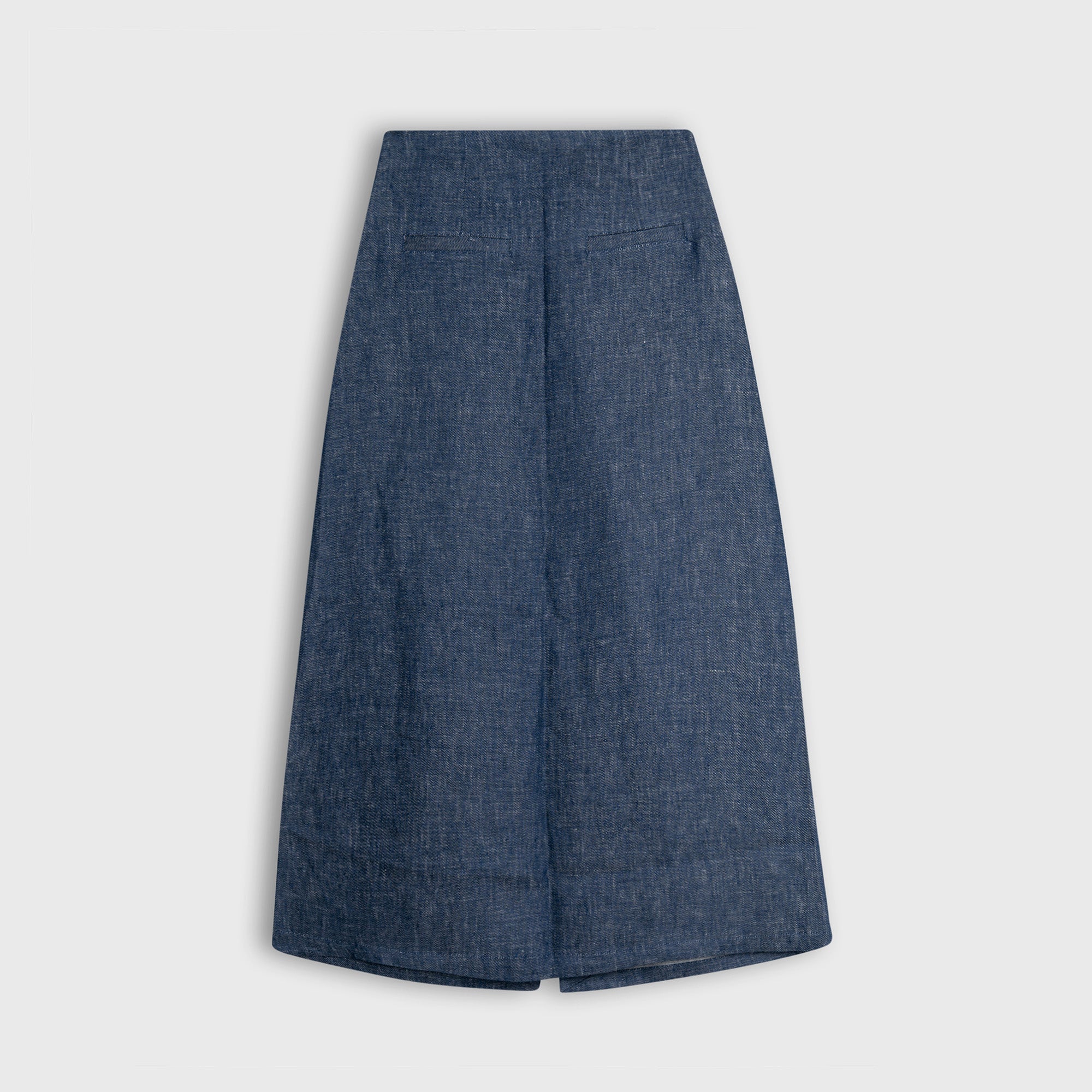 The Indigo Flux A-Line Hemp Skirt