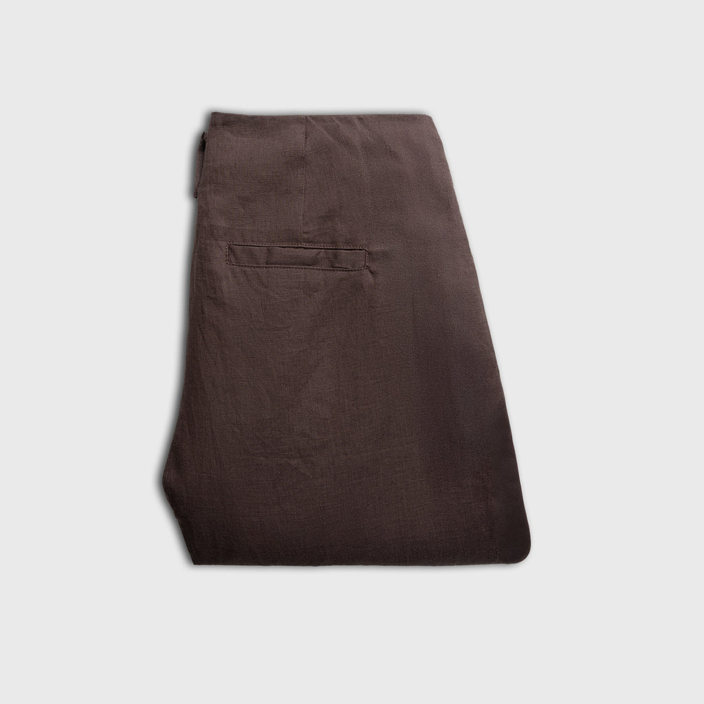 The Aria Linen Wide-Leg Trouser