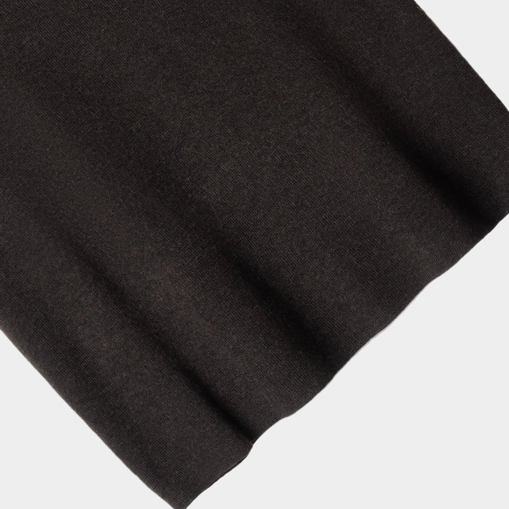 The Espresso Mock Neck Knit Top