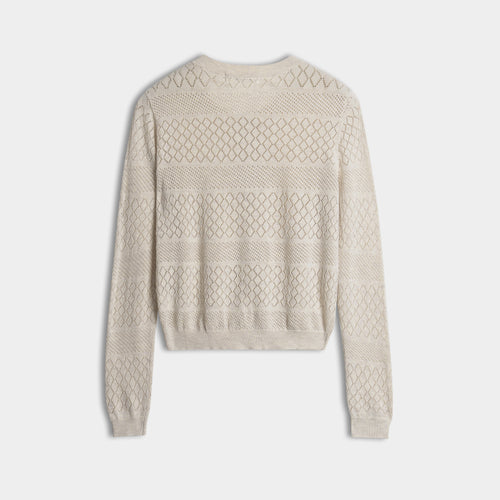 Aurelian Pointelle Cardigan