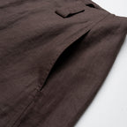 The Aria Linen Wide-Leg Trouser