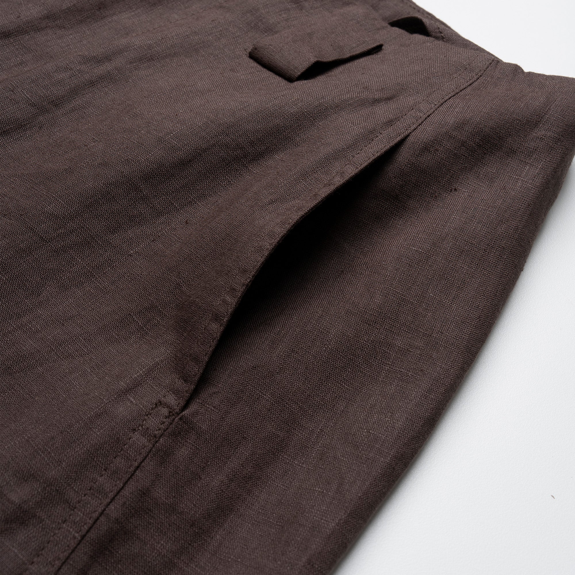 The Aria Linen Wide-Leg Trouser