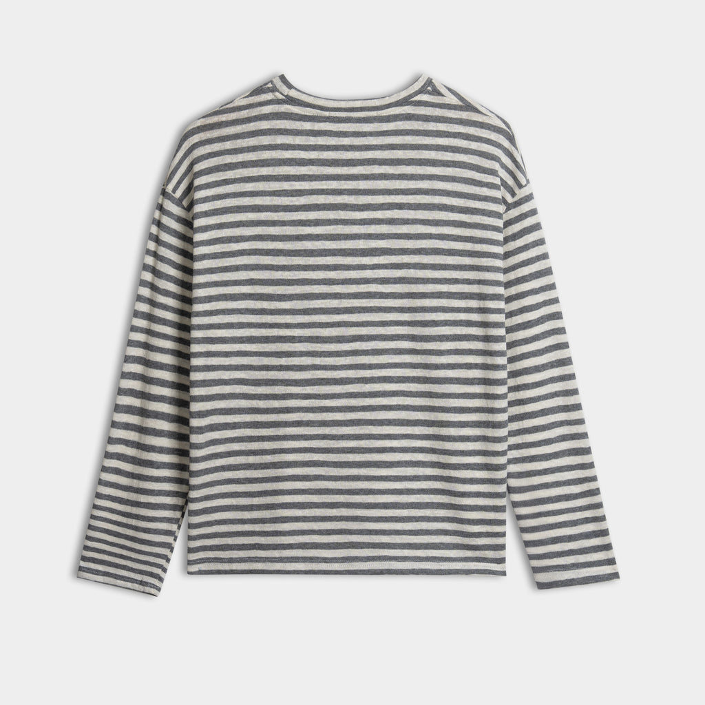 Rivage Striped Long-Sleeve Top