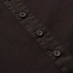Heavy Rib Henley Tee – Cotton Scoop Neck